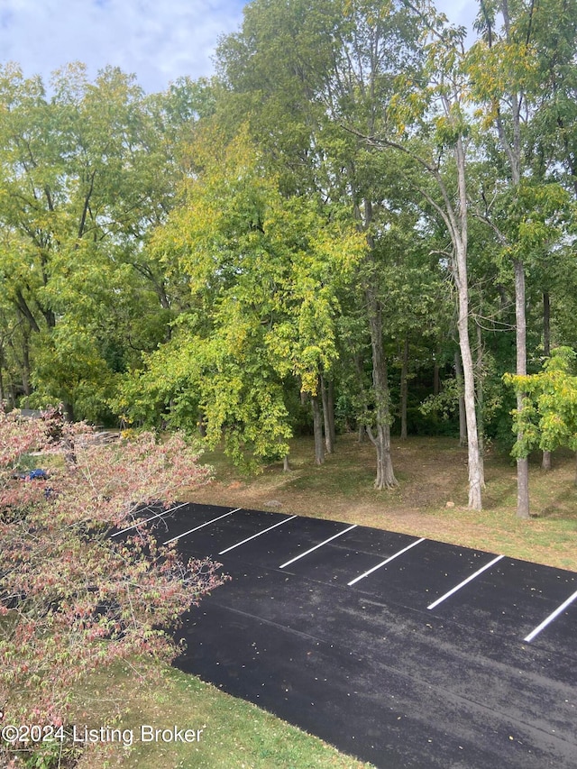 view of car parking