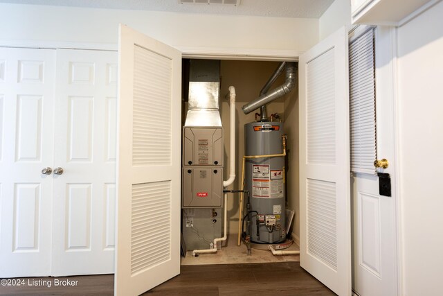 utilities with gas water heater