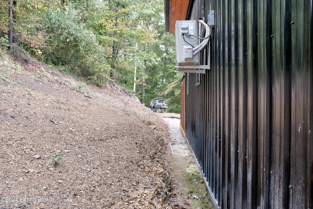 view of exterior details