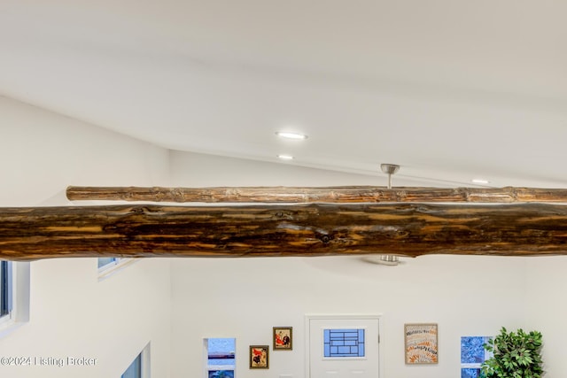 interior details featuring recessed lighting