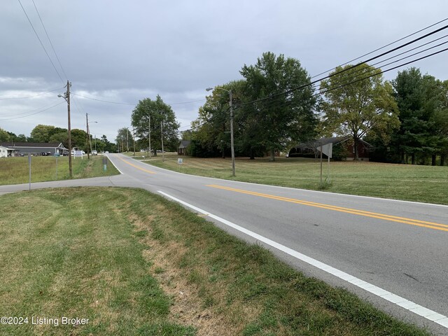 view of road