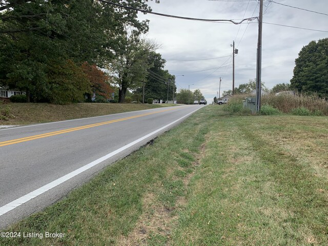 view of road