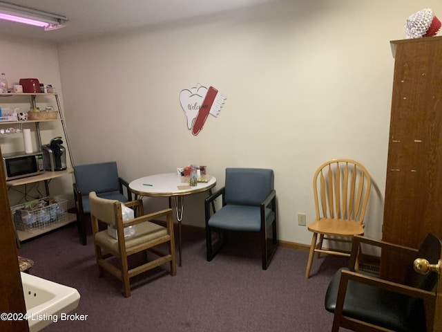 8910 Main St, Campbellsburg, KY 40011 - sitting room with carpet floors and baseboards