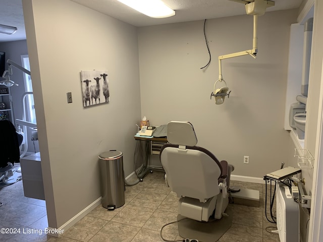 8910 Main St, Campbellsburg, KY 40011 - home office featuring baseboards and light tile patterned floors