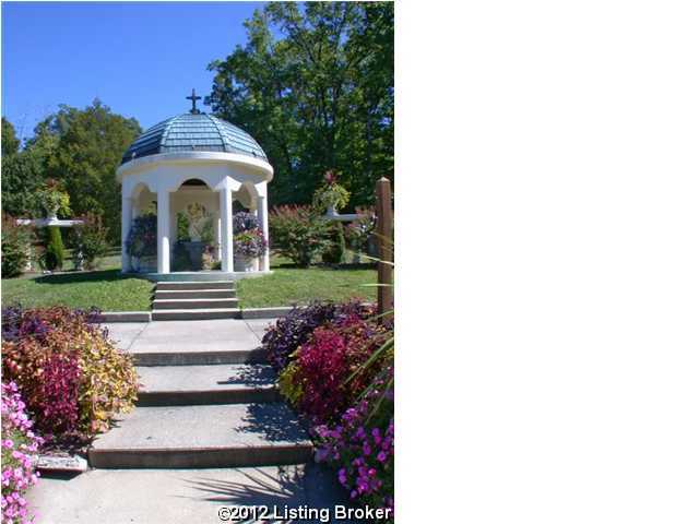 view of community with a gazebo
