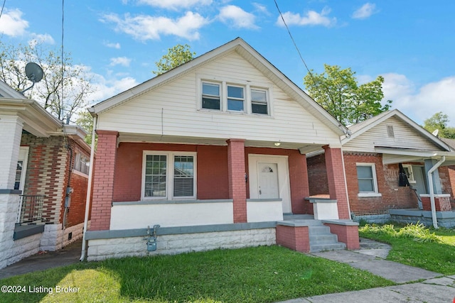 view of bungalow-style house