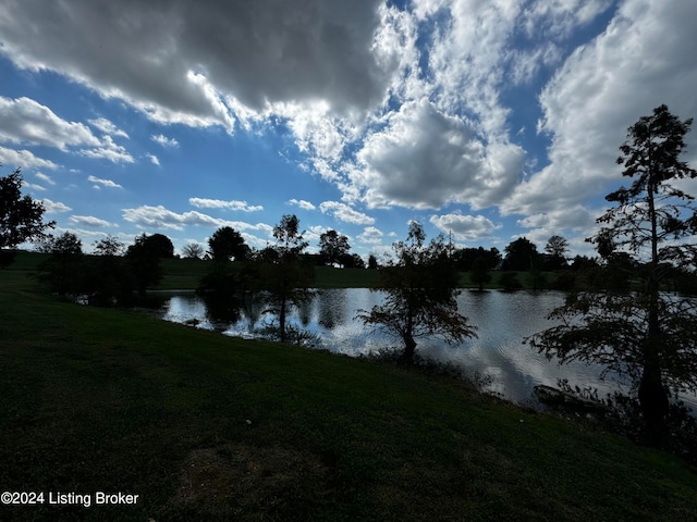 property view of water