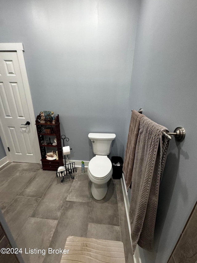 bathroom with toilet