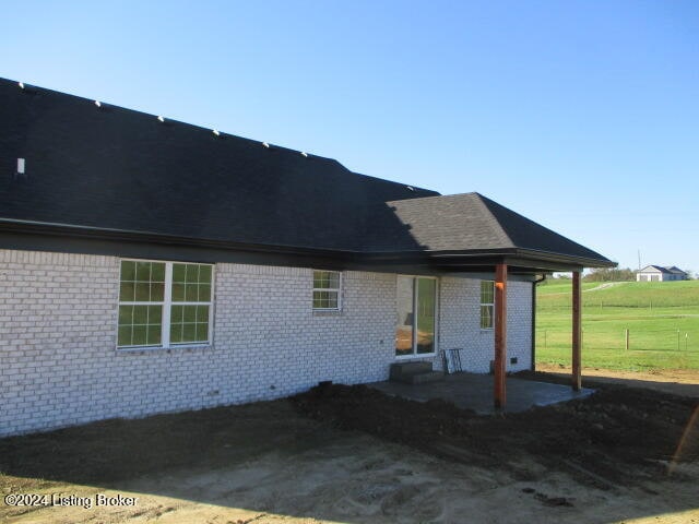 back of house featuring a patio