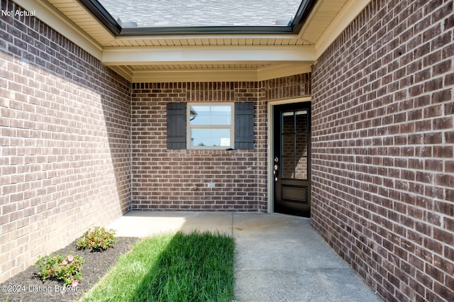 view of entrance to property