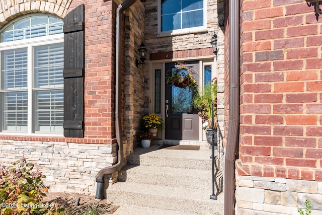 view of entrance to property