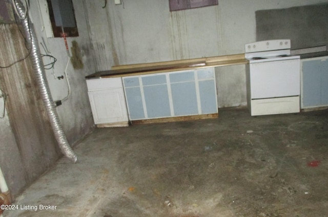 view of basement