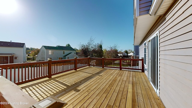 view of deck