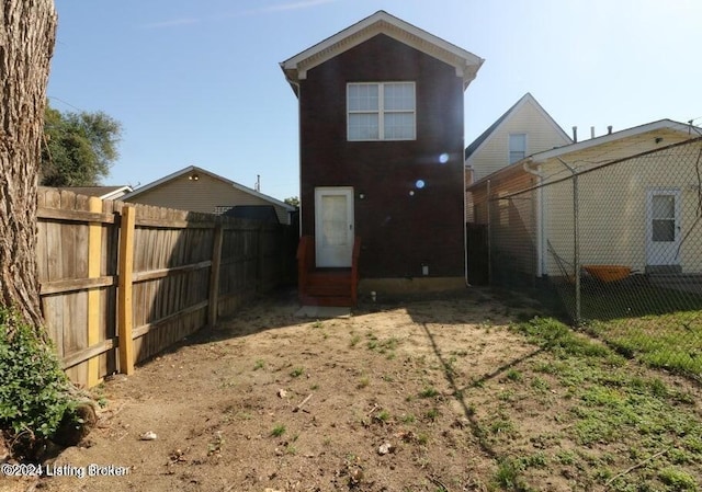 view of back of house