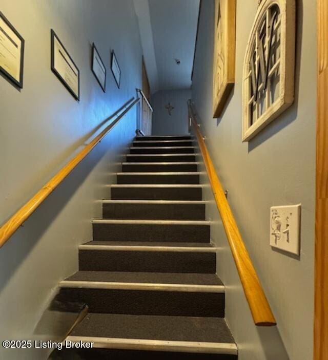 view of stairs