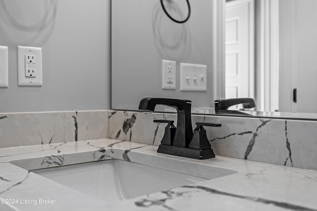 room details featuring sink