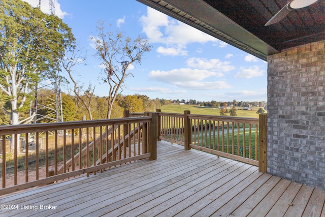 view of deck