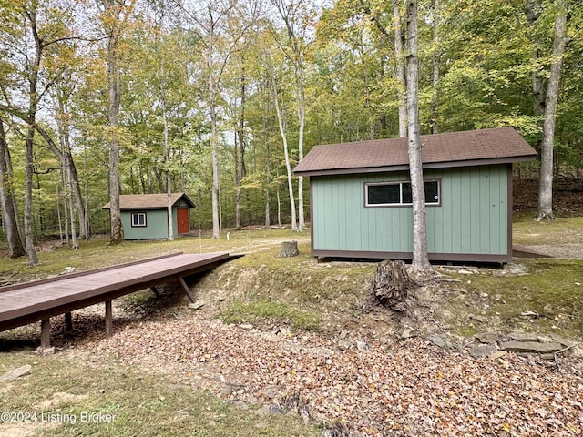 308 Oak Rd, Falls Of Rough, KY 40119 - view of shed with a view of trees