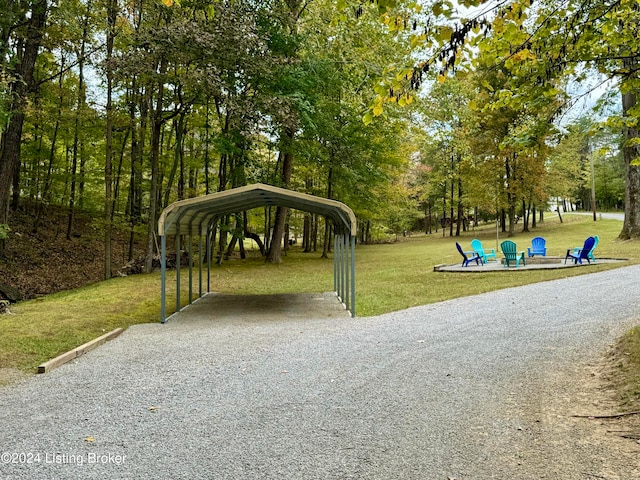 308 Oak Rd, Falls Of Rough, KY 40119 - view of property's community featuring a yard