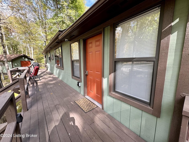 308 Oak Rd, Falls Of Rough, KY 40119 - view of wooden terrace