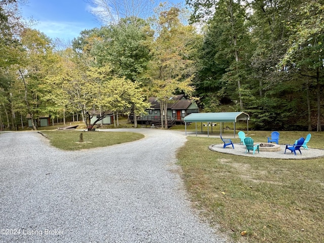 308 Oak Rd, Falls Of Rough, KY 40119 - view of dirt / gravel road