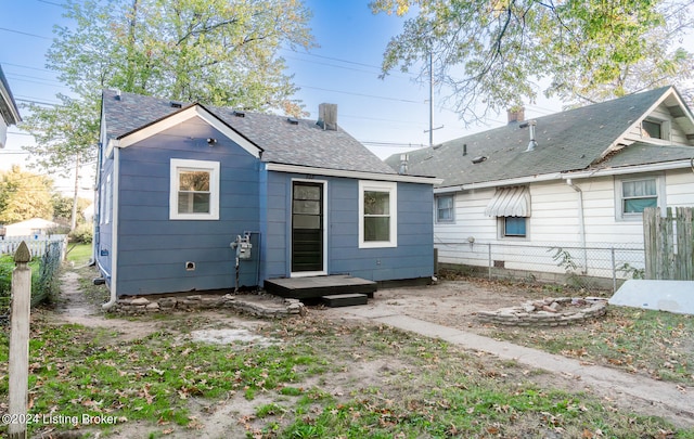 view of rear view of house