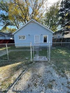 view of back of property