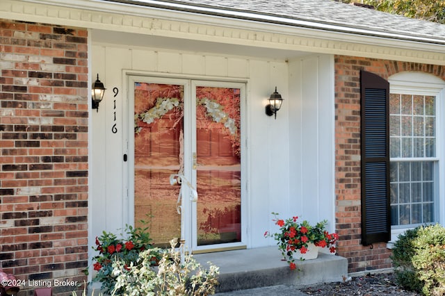 view of property entrance