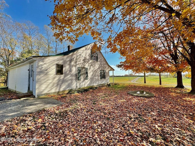 view of property exterior