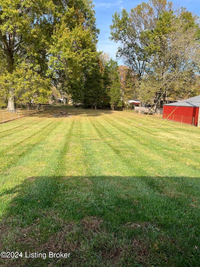 view of yard