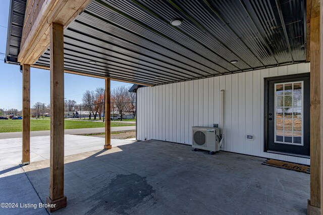216 Millerstown St, Clarkson, KY 42726 - view of patio featuring ac unit