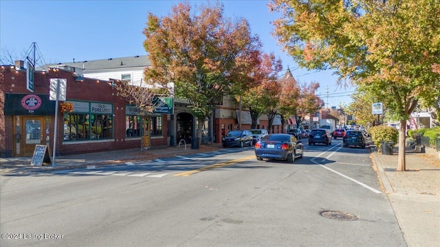 view of street