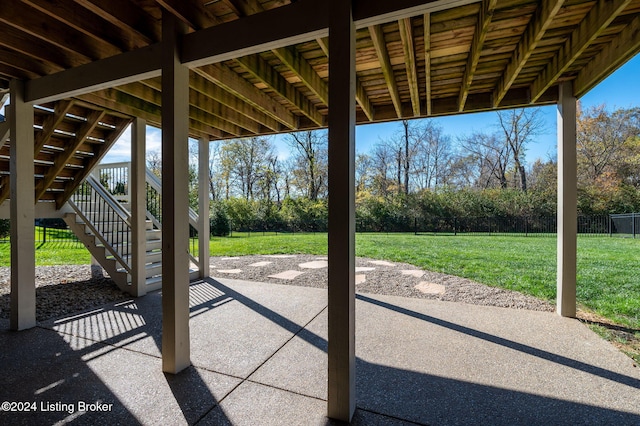 view of patio