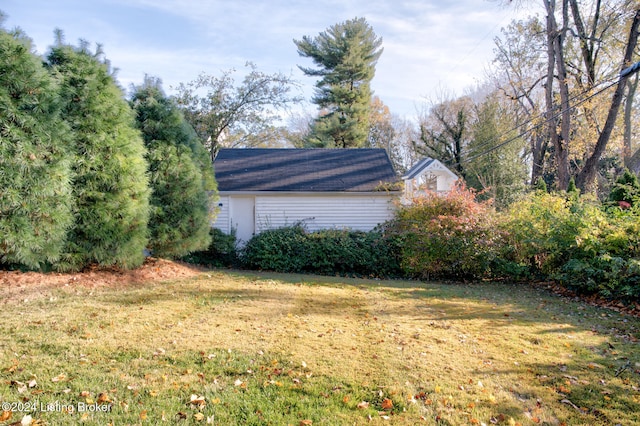 view of yard