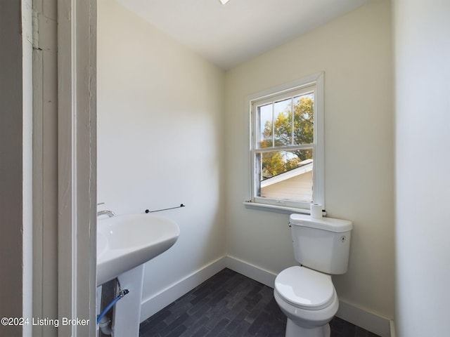 bathroom with toilet