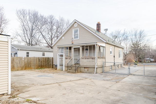 view of back of house