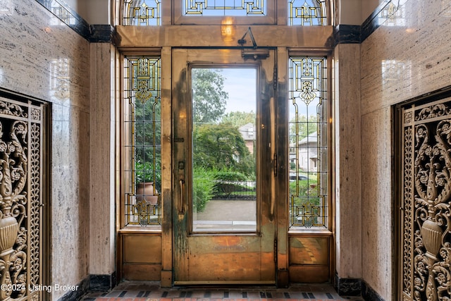 view of foyer