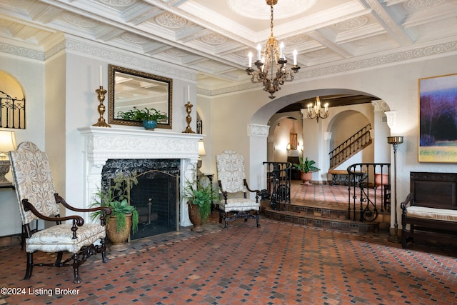 view of community lobby