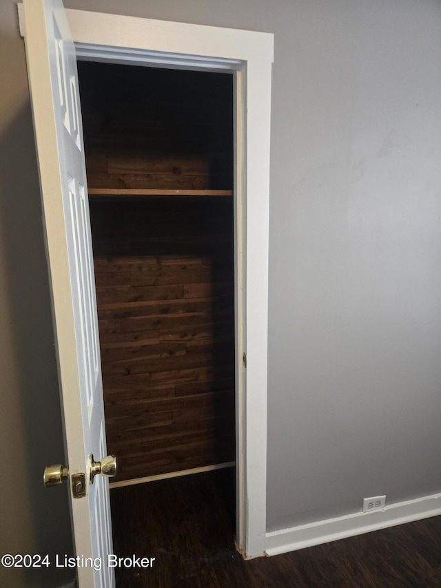 view of closet