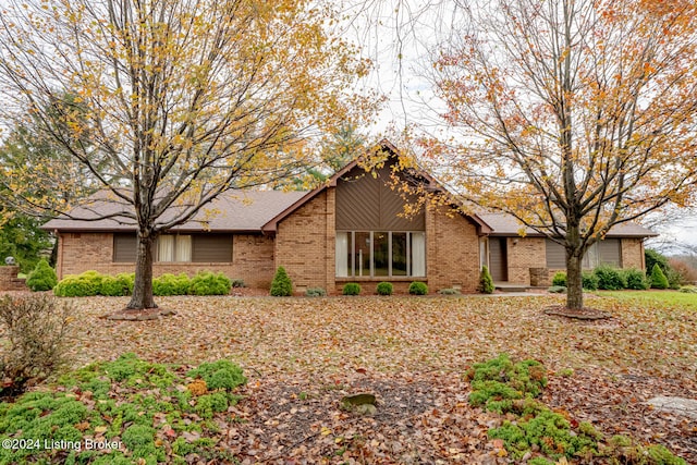 view of ranch-style home