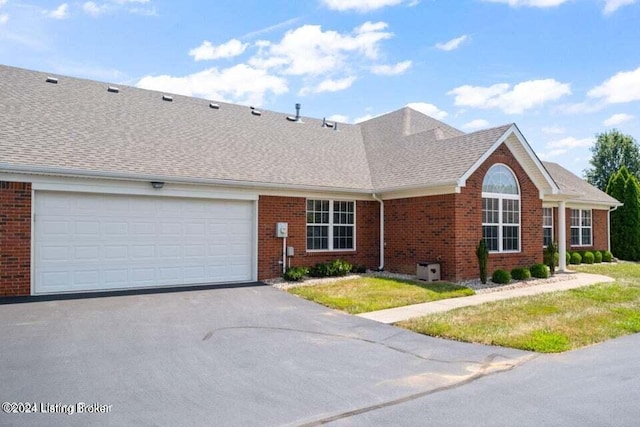 ranch-style house with a garage