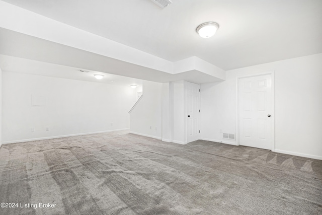 bonus room featuring carpet floors