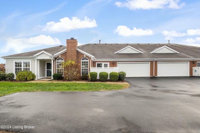 ranch-style house with a garage