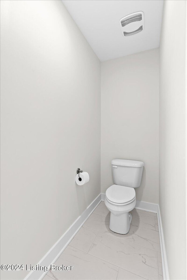 bathroom with toilet