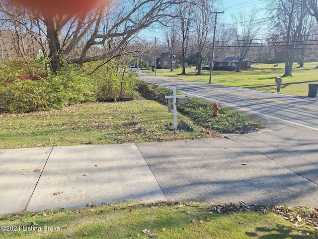 view of street