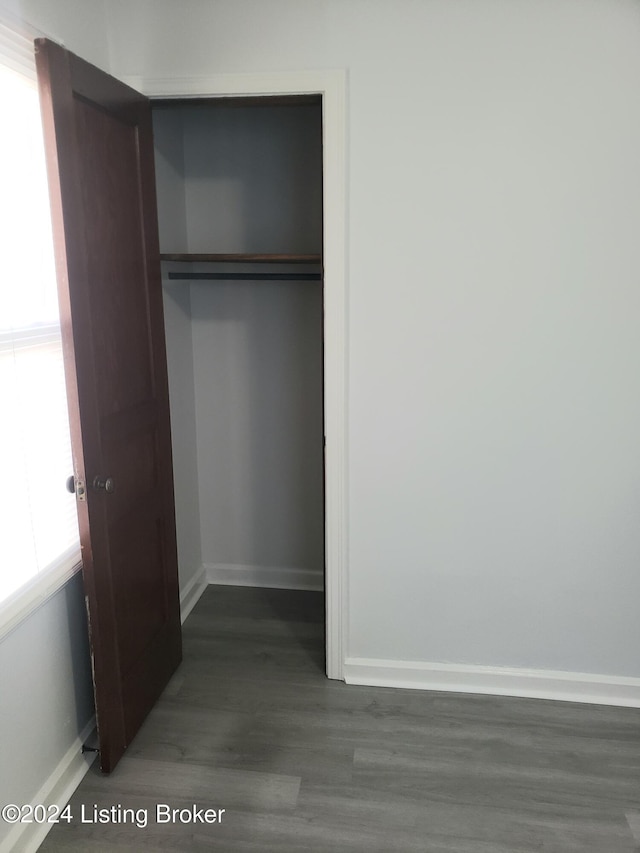 view of closet