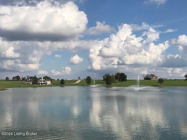 view of water feature