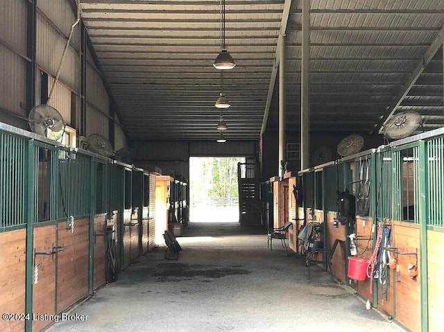 view of stable