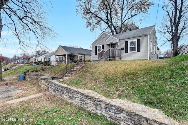 view of bungalow-style house