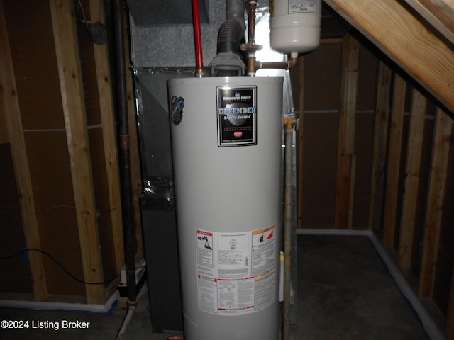 utilities with gas water heater